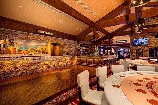 A modern restaurant with a casino atmosphere in Helsinki